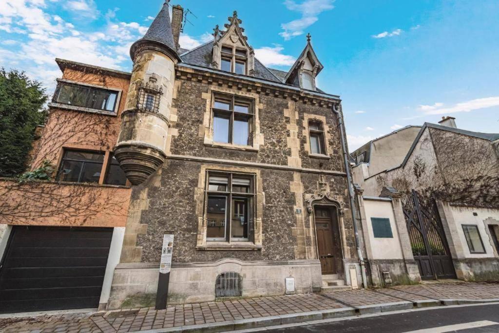 Steam, Baignoire Balneo Et Clim Apartment Reims Luaran gambar